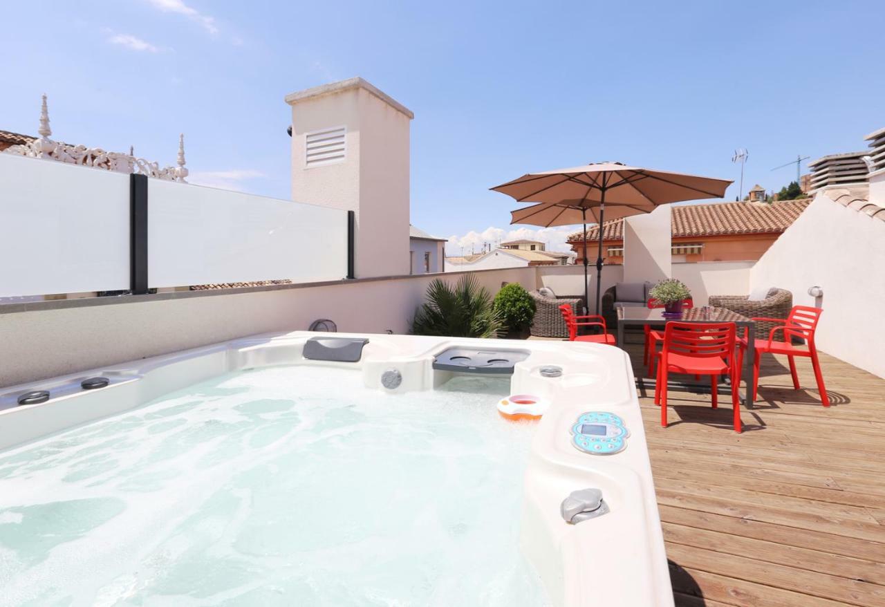 Apartamento De Diseno Con Jacuzzi Privado Granada Exteriör bild