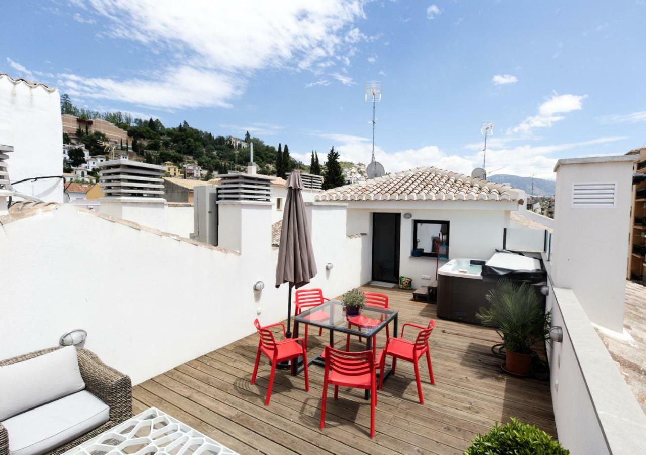 Apartamento De Diseno Con Jacuzzi Privado Granada Exteriör bild